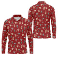 STYLE:Long Sleeve Polo Shirt