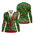STYLE:Long Sleeve Polo Shirt
