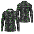 STYLE:Long Sleeve Polo Shirt
