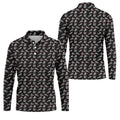 STYLE:Long Sleeve Polo Shirt