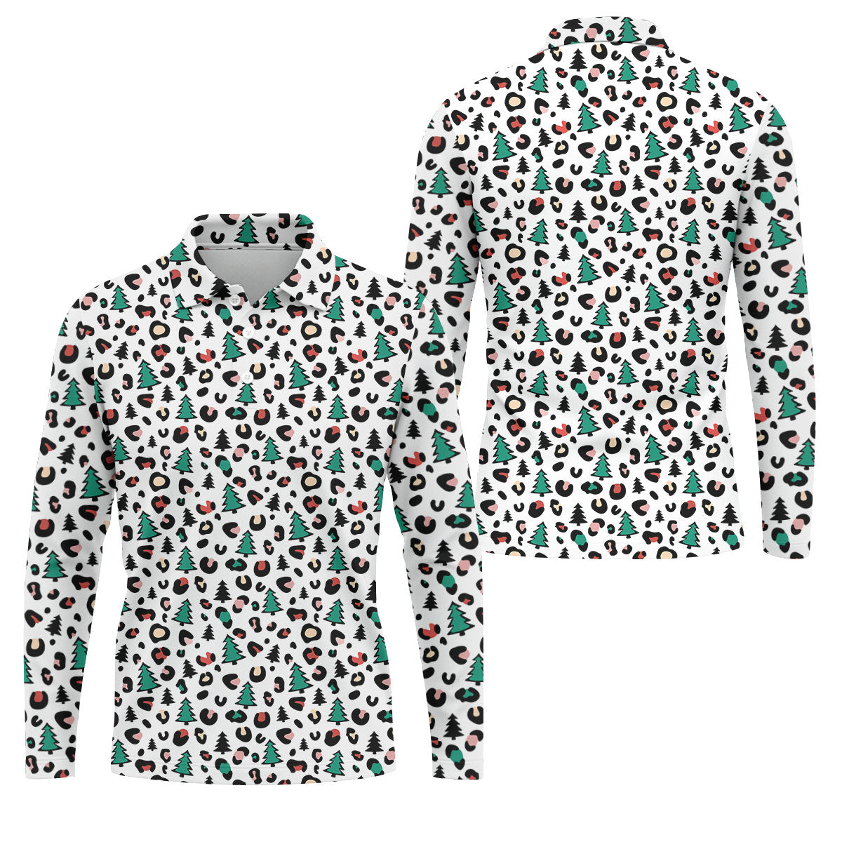 STYLE:Long Sleeve Polo Shirt