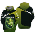 Heart Golf Custom Men's Golf Polo Shirt, Golfing Apparel, Mens Golf Gift
