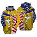 Yellow Custom Men's Golf Polo Shirt, Golfing Apparel, Mens Golf Gift