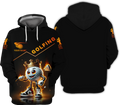 Custom Golf King Fire, Men's Golf Polo Shirt With Name, Golfing Apparel, Gift For Golfers