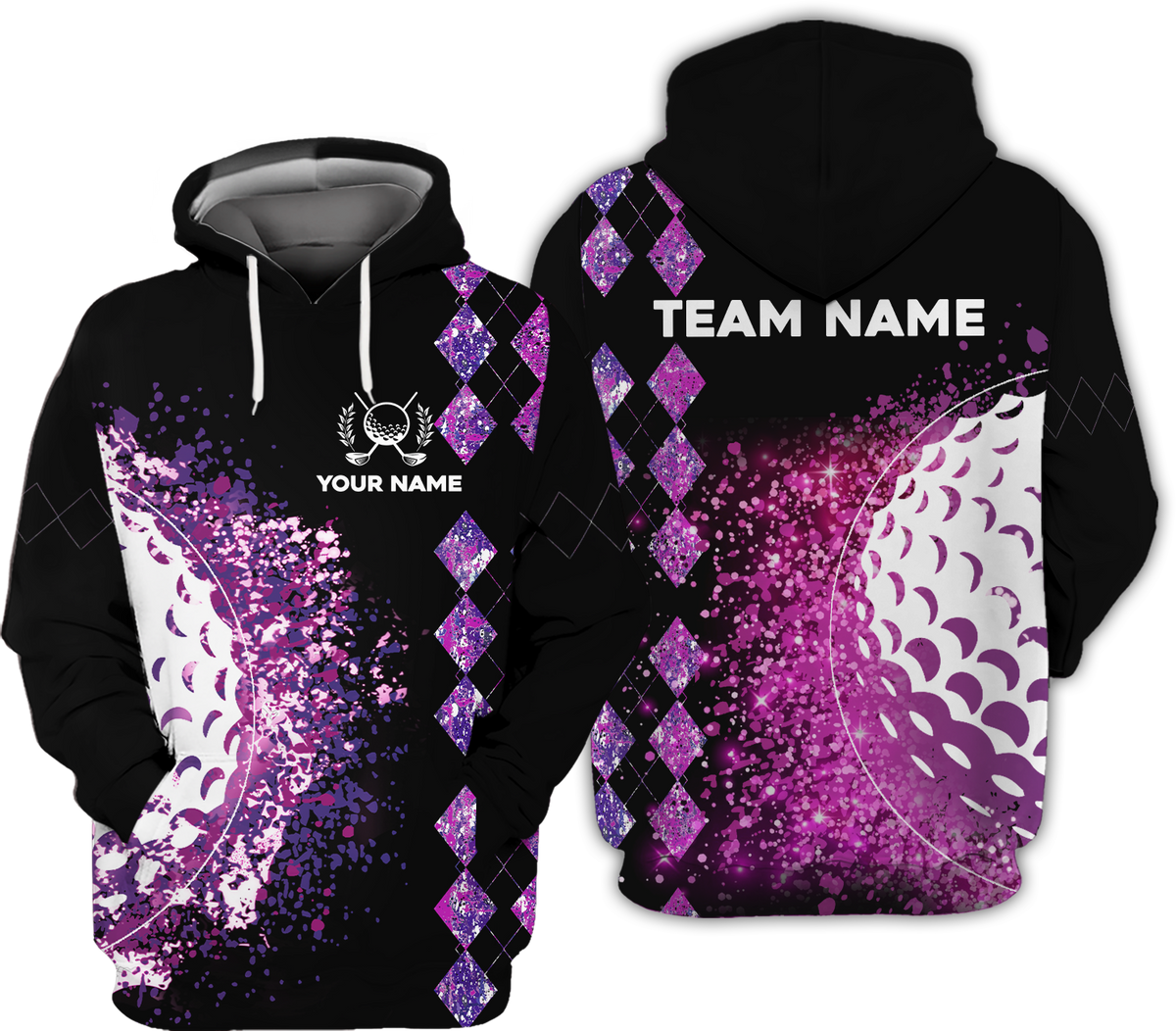 Colorful Golf Shirt, Custom Men's Golf Polo Shirt, Golfing Apparel, Colorful Golf Shirt, Gift For Golfers