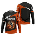 Golf Swing Trainer Custom Men's Golf Polo Shirt, Golfing Apparel, Gift For Golfers