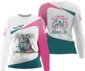 I Know I Play Like A Girl Try To Keep Up Custom Womens Golf Polo Shirt, Golfing Apparel, Womens Golf Gifts