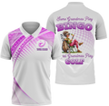 Some Grandmas Play Bingo Real Grandmas Play Golf Custom Men's Golf Polo Shirt, Golfing Apparel, Gift For Golfers