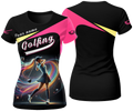 Colorful Swing Shirt, Golfing Custom Womens Golf Polo Shirt, Funny Golf Shirt, Gift For Golfers