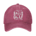 It Takes A Lot Of Balls To Golf Like I Do Embroidered Baseball Cap, Funny Golf Hat, Dad Golf Gift