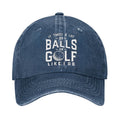 It Takes A Lot Of Balls To Golf Like I Do Embroidered Baseball Cap, Funny Golf Hat, Dad Golf Gift