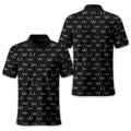 Funny Pattern Men Golf Polo Shirt, Gift For Golfers, Golf Gift For Men