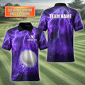 Custom Men's Golf Polo Shirt With Team Name, Golfing Apparel, Gift For Golfers