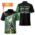 Not All Who Wander Are Lost Bigfoot Custom Golf Shirt, Funny Golf Shirt, Gift For Golfer