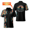 Not All Who Wander Are Lost Personalized Golf Polo Shirt, Golf Shirt For Men, Gift For Golfers