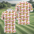 Hey Dude! Golfing Men's Golf Polo Shirt, Golfing Apparel, Mens Golf Gift