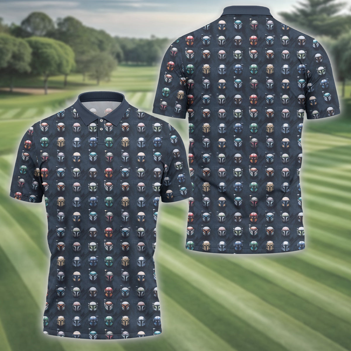 This Is The Way Men's Golf Polo Shirt, Golfing Apparel, Gift For Golfers
