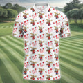 Canada EH? Golfing Men's Golf Polo Shirt, Golfing Apparel, Mens Golf Gift