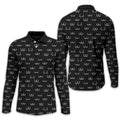 Funny Pattern Men Golf Polo Shirt, Gift For Golfers, Golf Gift For Men