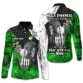 Hello Darkness My Old Friend Custom Golf Shirt, Present For Golfer