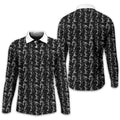 Black Golf Polo Shirt, Funny Golf Shirt, Gift For Golfers