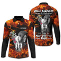 Hello Darkness My Old Friend Personalized Golf Polo Shirt, Golf Shirt For Men, Gift For Golfers
