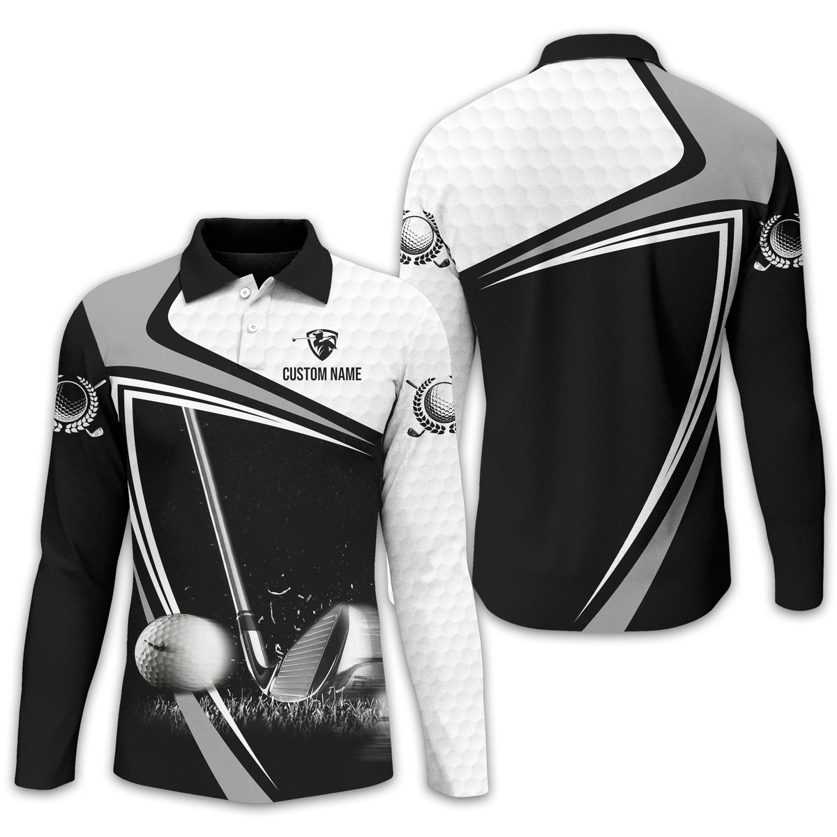 Custom Golf Polo Shirt, Funny Golf Shirt, Gift For Golfers