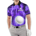 Custom Men's Golf Polo Shirt With Team Name, Golfing Apparel, Gift For Golfers