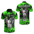 Hello Darkness My Old Friend Personalized Golf Polo Shirt, Golf Shirt For Men, Gift For Golfers