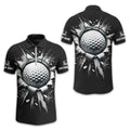 Personalized Black Golf Polo Shirt, Golf Shirt, Gift For Golfers