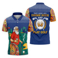 Funny Bearded Golfer With Paisley Pants Golf Polo Shirt, Printed Golf Shirts, Golf Apparel For Men