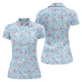 Fore Right Cold As Slice Golf Shirt For Women, Ladies Golf Shirts, Golf And Beer Fun Women's Golf Shirts