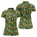 Funny Taco Golf Pose Tropical Golf Shirt, Fun Women's Golf Shirts, Ladies Golf Shirts, Golfing Apparel