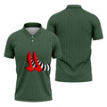Halloween Witch Legs Golf Polo Shirt, Golf Polo Shirts For Men, Printed Golf Shirts