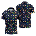 Funny Beer Bottle 19th Hole Men's Funny Golf Shirts, Golf Tops For Men, Golf Shirts For Men, Golfing Apparel