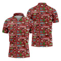 A Griswold Family Christmas Men's Golf Polo Shirts, Christmas Golf Shirt, Polo Shirts For Men