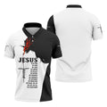 Funny Jesus Is My Everything Horse Polo Shirt, Mens Golf Polo, Printed Golf Shirts