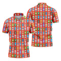 Famous Beer Can Golf Shirt, Golf And Beer Polo Shirts For Men, Golf Shirts For Men, Golfing Apparel