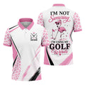 Custom I'm Not Swearing I'm Using My Golf Words Golf Shirt, Mens Golf Polo, Golf Shirts For Men