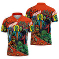 I Remember Halloween Classic Monster Golf Polo Shirt, Men's Golf Shirts, Hawaiian Golf Shirt