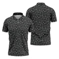 Video Game Controller Seamless Pattern Hawaiian Golf Shirt, Men's Golf Shirt, Polo Shirts For Men
