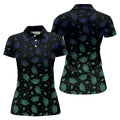 Celestial Moth Hawaiian Golf Shirt, Retro Golf Shirt, Halloween Golf Shirt, Women's Golf Tops