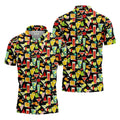 Refreshing Summer Cocktails Funny Golf Shirt, Summer Drinks Golf Tops For Men, Golf Shirts For Men