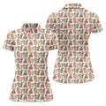 Santa Says Six Seven Funny Christmas Golf Tops For Women, Christmas Golf Shirt, Women Golf Apparel