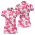 Funny Pink Frosted Cookie Adult Golf Shirt, Women’s Golf Tops, Golf Polo For Women