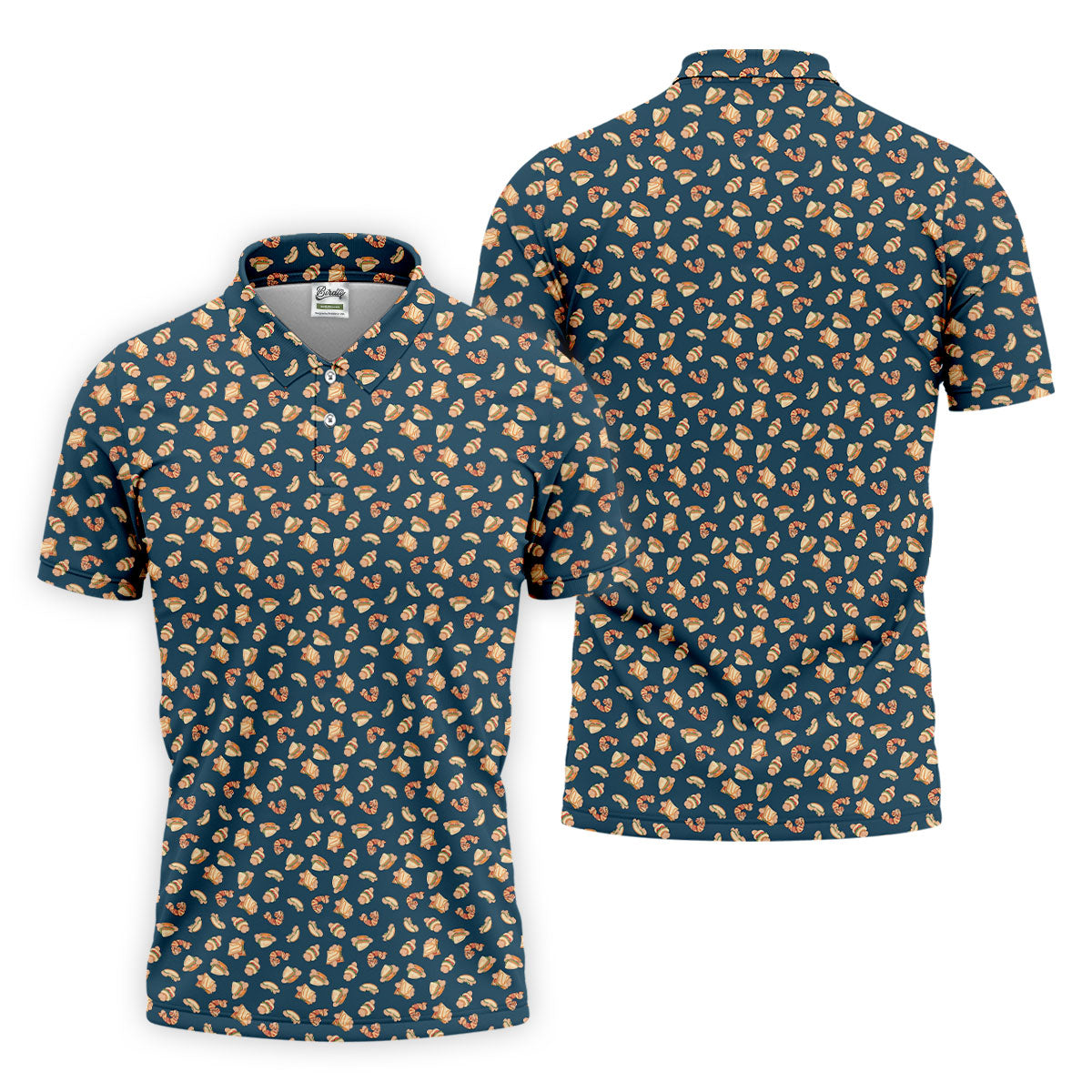 Dirty Funny Breakfast Golf Tops For Men, Valentine Golf Gift, Polo Shirts For Men, Golf Gift For Men