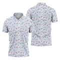 Fore Right Cold As Slice Golf And Beer Men's Funny Golf Shirts, Golf Shirts For Men