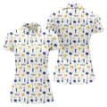 Fore-ona Premier Find Your Fairway Golfer Drinking Fun Women's Golf Shirts, Ladies Golf Shirts