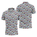 Funny Adult Humor Tropical Beach Golf Paradise Polo Shirt, Golf Polo Shirts For Men, Printed Golf Shirts