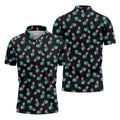 Grenade Pineapple Tropical Golf Shirt, Men's Funny Golf Shirts, Golf Shirts For Men, Polo For Men